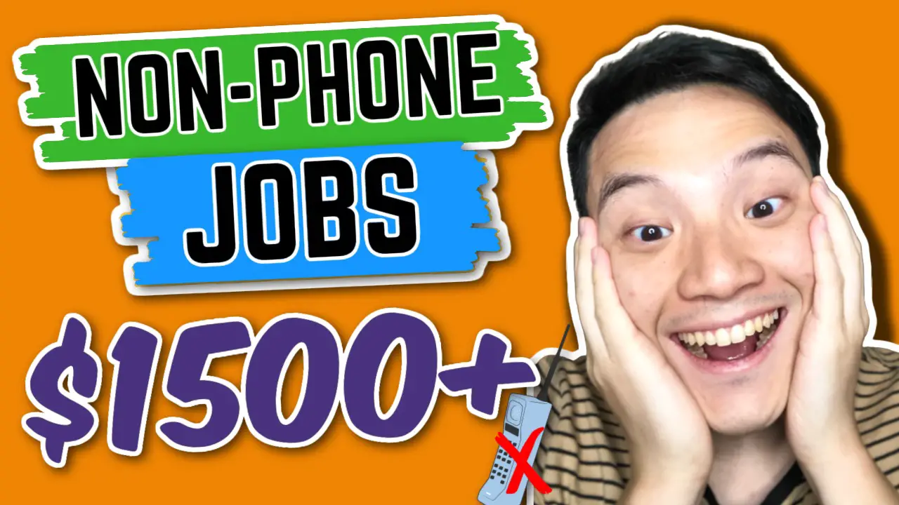 NonPhone Work From Home Jobs 2021 1500+ FollowMikeWynn